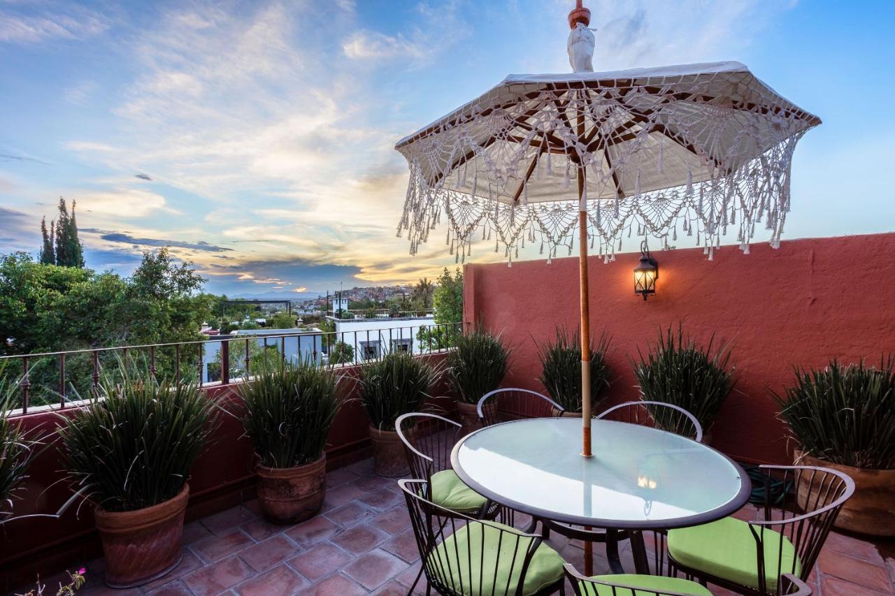 3Br Garden Home With Rooftop & Garage In Centro San Miguel De Allende Exterior photo