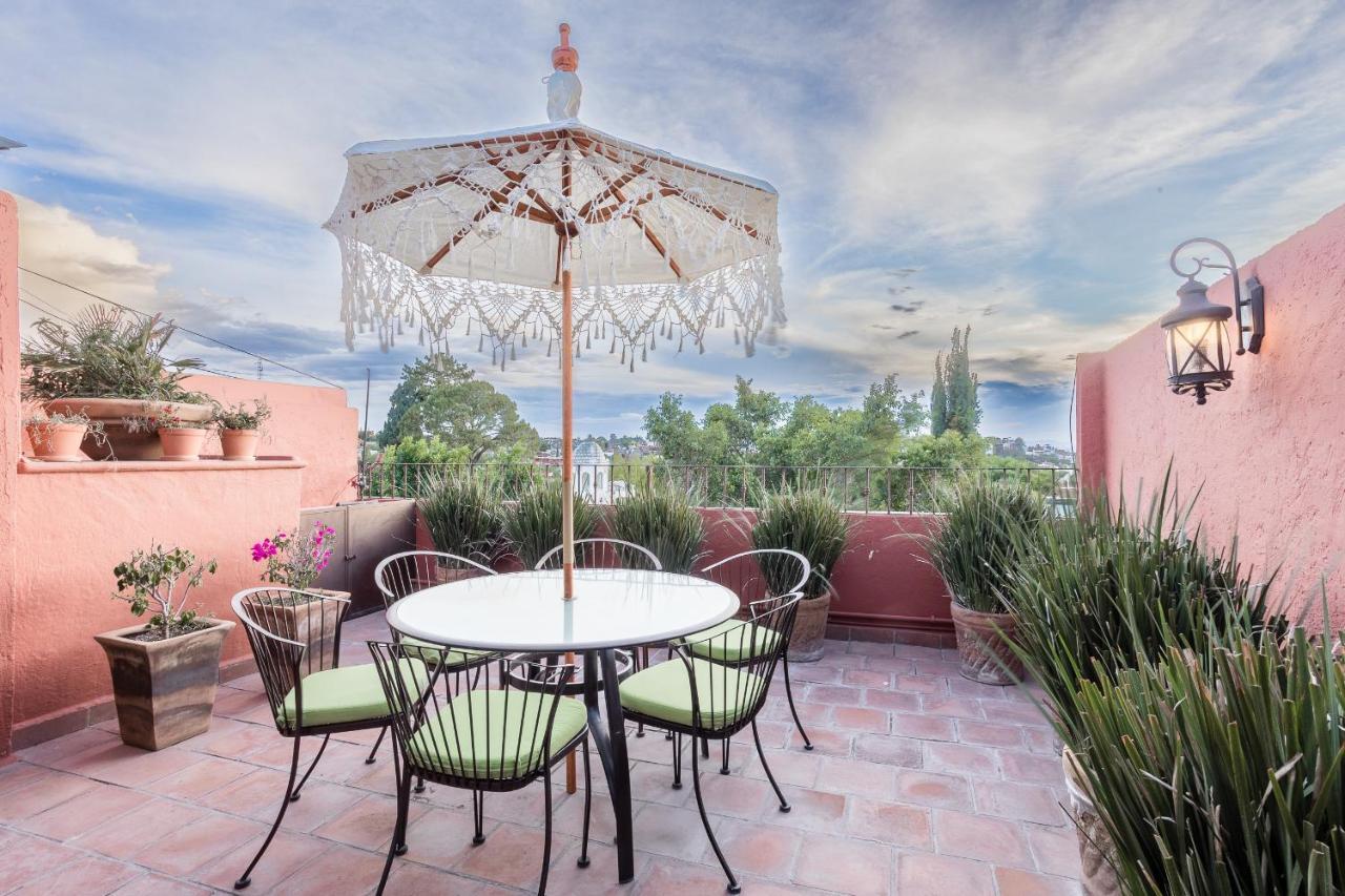 3Br Garden Home With Rooftop & Garage In Centro San Miguel De Allende Exterior photo